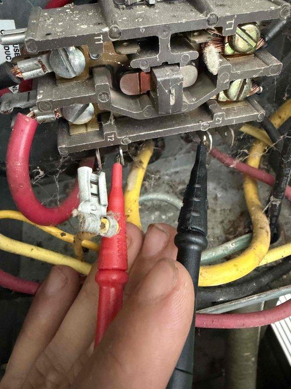 Responded to no cooling call on residential air conditioning system. Upon arrival, found blown 3-amp fuse on control board preventing system operation. Performed voltage testing at contactor and control board terminals to verify electrical continuity and proper power distribution. Replaced defective fuse and restored system to normal operation. Verified thermostat communication and confirmed unit cycling properly with adequate cooling output.