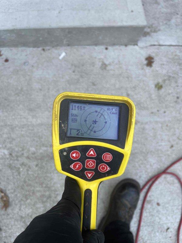 Performed video camera inspection of main drain line to assess condition and identify blockages. Successfully located and documented pipe interior at 114 feet using specialized inspection equipment, confirming line accessibility and structural integrity.