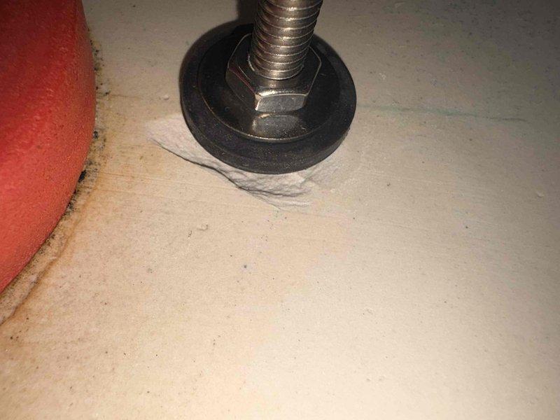 Responded to a toilet leak complaint and performed diagnostic inspection. Upon examination, removed tank lid and identified worn flapper seal as the source of water leakage. Inspected all tank components including fill valve, flush valve assembly, and flapper mechanism. Noted normal mineral deposits and age-related wear consistent with standard use. Documented existing conditions with photographs for service records.