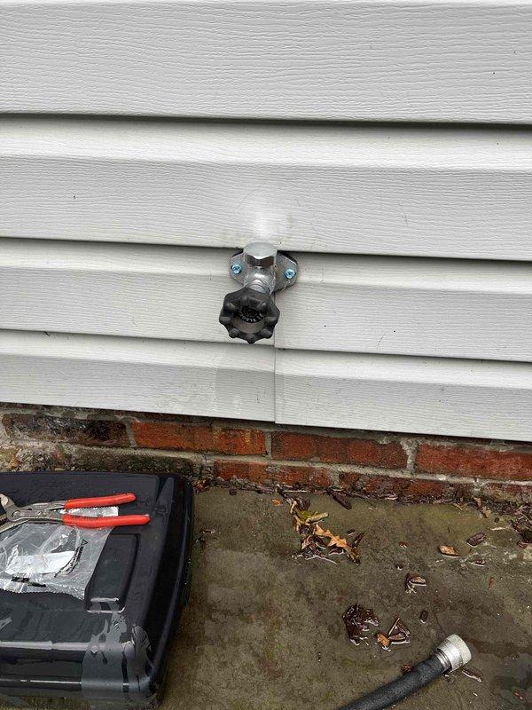 Completed kitchen sink service including replacement of faucet assembly and drain plug installation. Secured three loose toilet fixtures throughout the property to ensure proper stability and prevent potential leaks. Repaired leaking outdoor faucet and capped off an additional exterior hose bib as requested by homeowner to prevent unauthorized water access and winterization purposes.