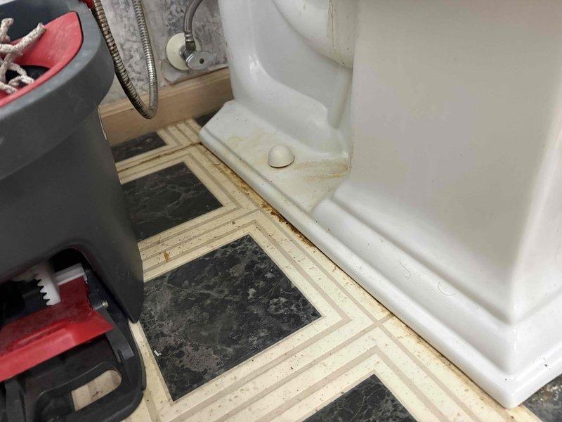 Responded to clogged bathroom drain call in 1992-built residential property. Customer had attempted unsuccessful clearing prior to service visit. Upon arrival, performed diagnostic assessment of bathroom plumbing system including toilet and sink drainage. Utilized professional drain clearing equipment and techniques to remove blockage from affected fixtures. Inspected water supply lines and plumbing connections for proper function and potential issues. Cleared obstruction successfully, restoring full drainage capability to bathroom fixtures. Verified proper water flow and drainage operation upon completion. Documented site conditions with photographic records showing bathroom fixtures, flooring, and plumbing connections. All fixtures returned to normal operating condition.