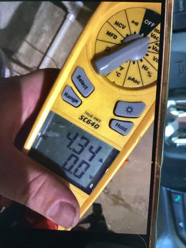 Performed routine cooling maintenance member visit on residential HVAC system. Conducted comprehensive system diagnostics using Fieldpiece SC640 TRUE RMS multimeter, recording voltage and capacitance readings to verify proper electrical operation. Measured static pressure and airflow parameters, with readings indicating system operating within normal specifications. Provided customer education on proper air filter replacement procedures and maintenance intervals to ensure optimal system performance and efficiency.