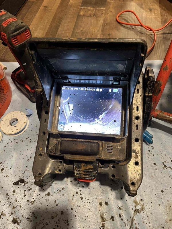 Responded to callback for recurring drainage backup issue. Performed diagnostic inspection of previous repair work using thermal imaging and camera equipment to assess drain line condition and identify potential underlying problems. Customer reported that initial service may not have fully resolved the blockage, requiring further investigation to determine if more extensive drain line work is needed.