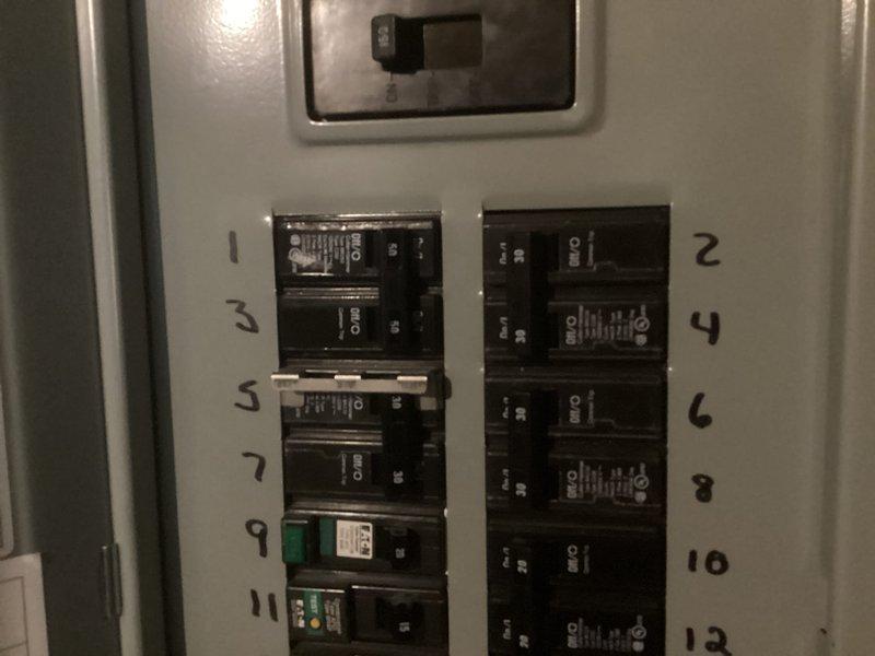 Evaluated whole home zoning system with malfunctioning damper causing overcooling in portions of the residence. Inspected HVAC ductwork and electrical panel, documented existing system configuration including inadequate ventilation in one room requiring additional supply vent. Provided estimate for zoning system repair and humidifier installation to address comfort concerns.