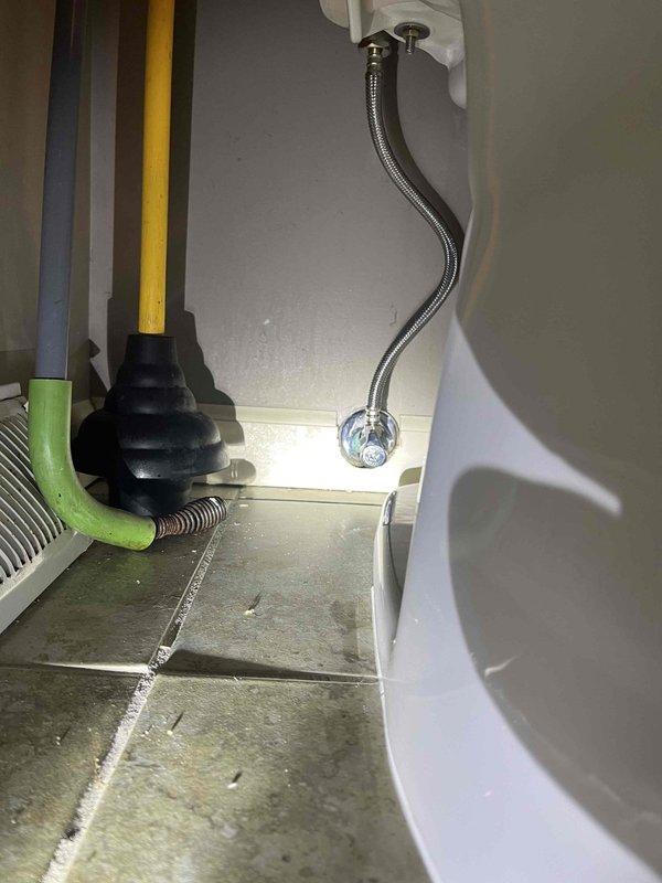 Conducted on-site evaluation for toilet installation project involving two fixtures. Assessed existing bathroom conditions, including flooring, water supply lines, and shutoff valve configurations. Reviewed current plumbing connections with braided supply lines and discussed installation options with property owner. Provided consultation on procurement alternatives, comparing contractor-supplied fixtures versus customer-provided materials, and outlined scope of work for complete toilet replacement and installation services.