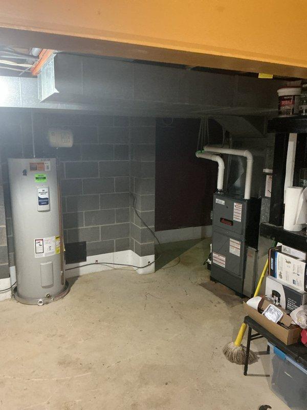 Provided estimate for installation of gas line from furnace to exterior of home following recent conversion from oil to gas heating system. Assessed basement mechanical room layout, existing HVAC equipment, and optimal routing path for gas piping to accommodate future meter installation by gas utility company.