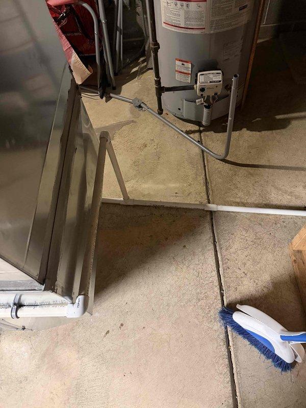 Installed complete humidifier and dehumidifier package system in basement utility area. Equipment was professionally mounted to existing HVAC infrastructure with proper ductwork connections, digital controls configured and calibrated, and all safety specifications verified for optimal indoor air quality management throughout the home.