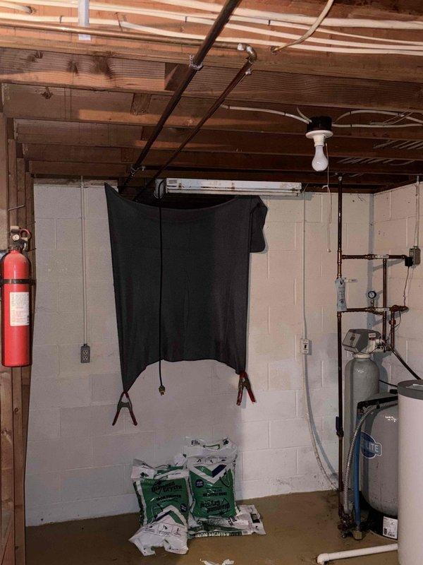 Conducted comprehensive furnace replacement assessment in basement mechanical room with exposed utilities and concrete block construction. Evaluated existing heating system configuration, documented current equipment layout including water heater and associated plumbing connections, and reviewed electrical panel circuit directory to verify power supply compatibility for new furnace installation. Customer expressed interest in future air conditioning system addition to property that currently lacks cooling capabilities. Performed standard furnace tune-up maintenance on existing unit while providing replacement estimate and discussing options for integrated HVAC system upgrade.