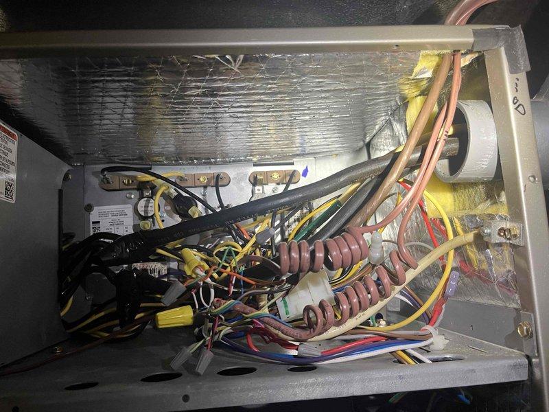 Completed annual heating maintenance on 3-year-old heat pump system. Performed comprehensive tune-up including inspection of evaporator coil, electrical connections, and system components. Verified proper operation with amperage readings using clamp meter. All wiring connections checked and secured. System operating within normal parameters with no deficiencies noted.