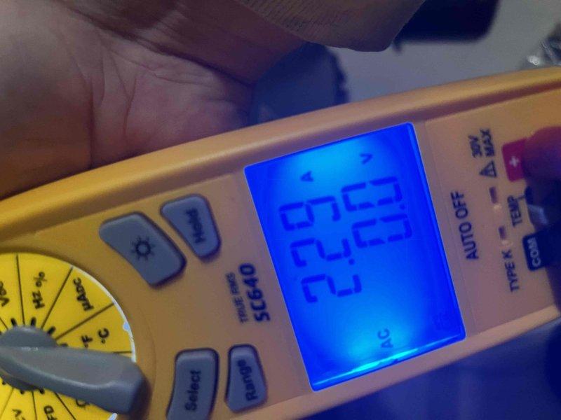Performed seasonal heating maintenance on the gas furnace, including inspection of the furnace cabinet, gas control valve, wiring harnesses, transformer, capacitor, motor, and control board. Verified electrical operation using a true RMS clamp meter, measuring approximately 22.5 amps AC on the monitored circuit. Noted dust and soot accumulation around the gas valve and cabinet interior, and the system was left operating within normal parameters.