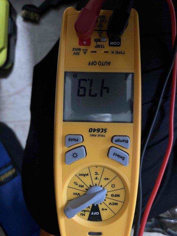Performed a scheduled heating-season maintenance visit for a maintenance club member, accessing the equipment via the rear entrance. Conducted electrical diagnostics on the system using a True RMS clamp meter, verifying amperage draw (approximately 0.30 A measured) and voltage readings to confirm proper component operation. No visible damage, frost, or corrosion was observed, and the system was left operating normally.