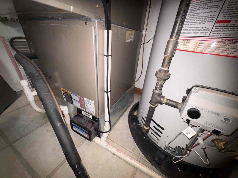 Performed a diagnostic evaluation of the gas furnace and air handler, identifying a cracked heat exchanger and a failed inducer motor, and determined that a full system replacement is warranted. Also investigated a reported rattling noise during operation and assessed the unit's overall condition, including the condensate drain line and pump, electrical connections, and surrounding installation, with no frost, rust, or major damage observed. A replacement estimate was prepared and presented for review.