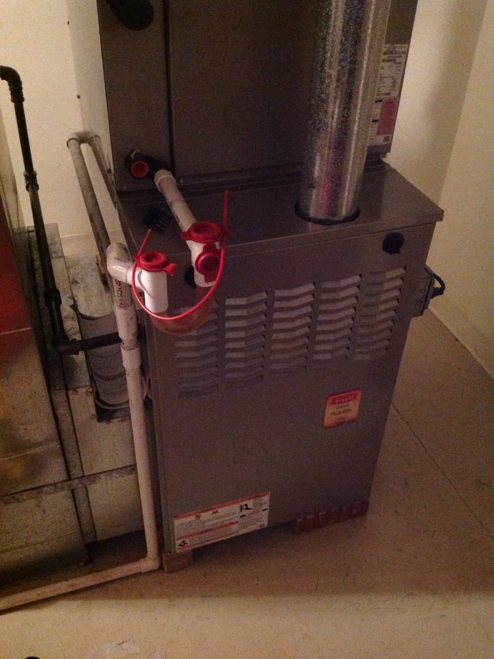 Bryant furnace tune up. Heating system service, repairs and preventative maintenance. 
