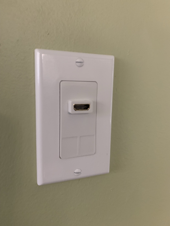HDMI installation 