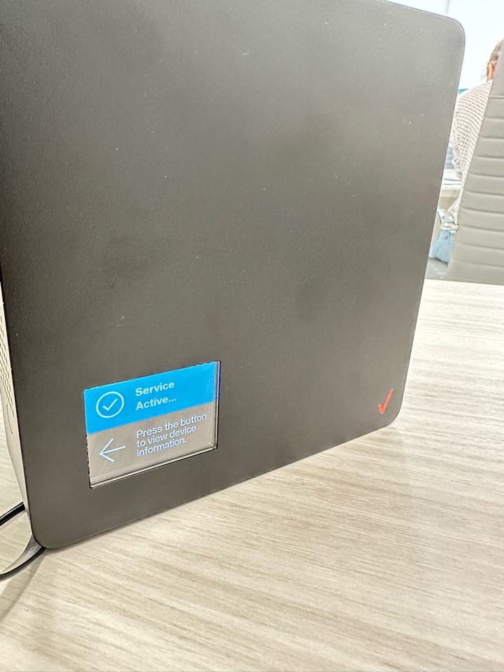 Booster installation for Verizon 
