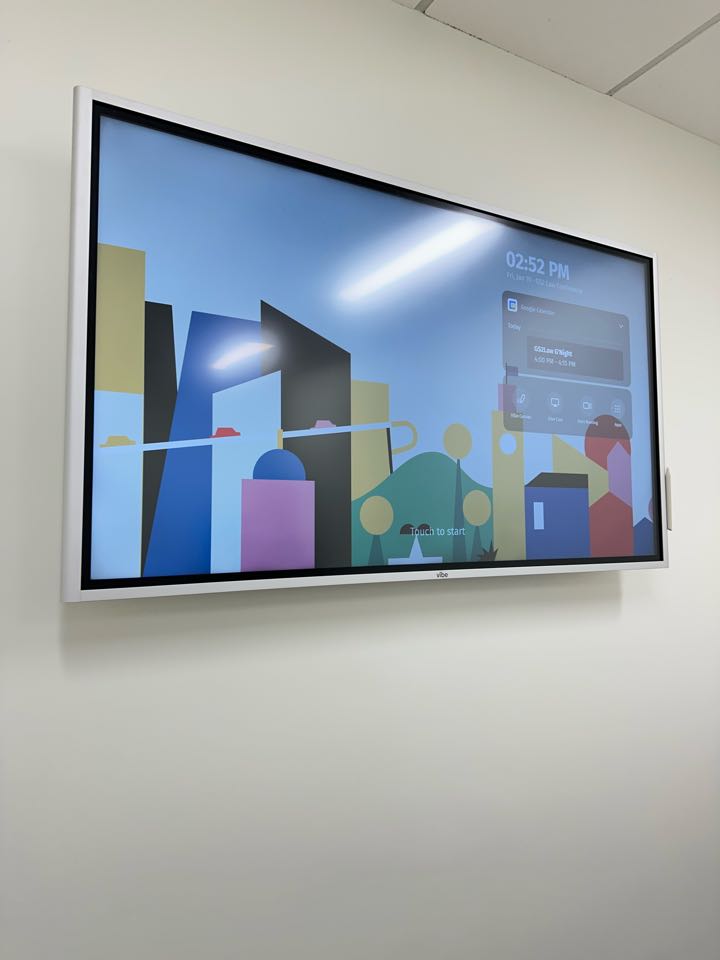 Smart board installation 