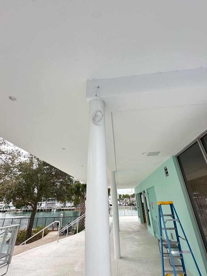 Working  wiring Cameras and  Core Drill