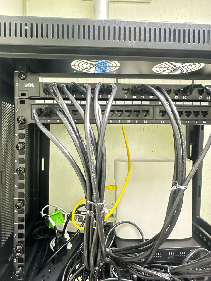 Run Data cat 6 wire 