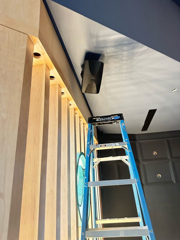 Speakers installation  and cameras 🔊 