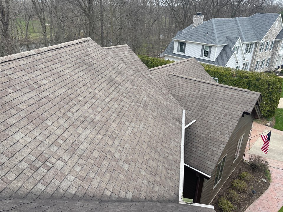 Kent, OH - Wind damage inspection for full replacement through insurance Kent, OH - Wind damage inspection for full replacement through insurance