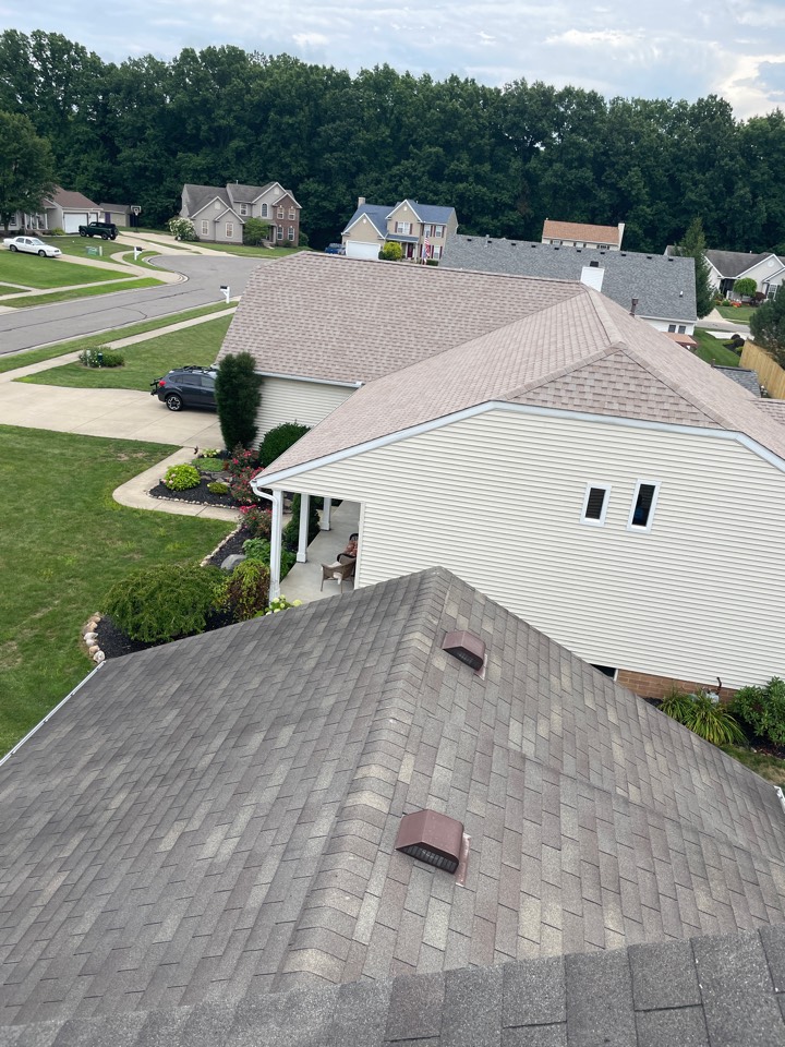 Kent, OH - Roof inspection for wind damage and a water leak Kent, OH - Roof inspection for wind damage and a water leak