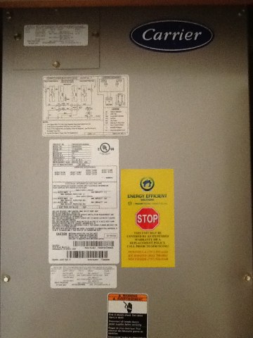 This unit had a tired motor