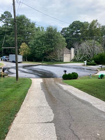 Customer was on vacation when their neighbors called them and said they have water pouring down the driveway into the street. The neighbor called the water department to turn off the water. Once on site, we found water line is the older blue poly piping and has several leaks. We removed the old blue poly piping and installed a new PEX water line from the meter to the home, ran new water line into garage and connected to existing copper inside of the home. We restored water to the home before the homeowner returned from vacation!