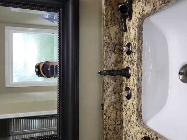 Customer had contacted us with a leak under the bathroom faucet. They recently had a leak and tried to install a new faucet but was unable to stop the leak. Once on site, we found the master lavatory faucet was leaking from multiple areas. We installed the new customer supplied bathroom faucet with new supply lines to resolve all leaks. 