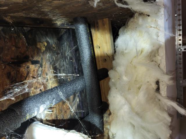 Responded to home for customer experiencing brown wet spots on the ceiling below the shower. After evaluation, we found the leak is coming from the tile when customer runs any water. Customer is going to contact a tile and remediation company to rectify the situation. 
