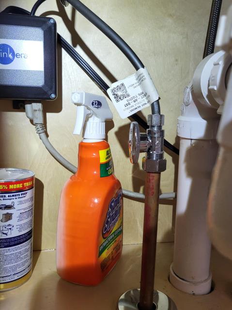 Responded to customer's home for water pressure issues as well as shut off valves leaking under the kitchen sink. After evaluation, we found the pressure in the home was at a proper level and that the pressure issue was coming from the faucet being clogged with debris. We installed new shut off valves on the hot and cold water lines for the kitchen faucet to resolve the leaking shut off valves but also flushed out the faucet and lines to clear the lines of debris which resolved the pressure issue and now faucet is working as it should be. 