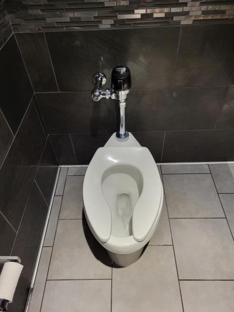Responded to one of our customer's salons in Acworth for a rocking toilet in the woman's restroom. Once on site, we found the toilet had been moved so much that it was sitting very off center as it should be. We removed the toilet to reset it properly with a new wax ring and new closet bolts to resolve both the rocking and sitting off set issues. 