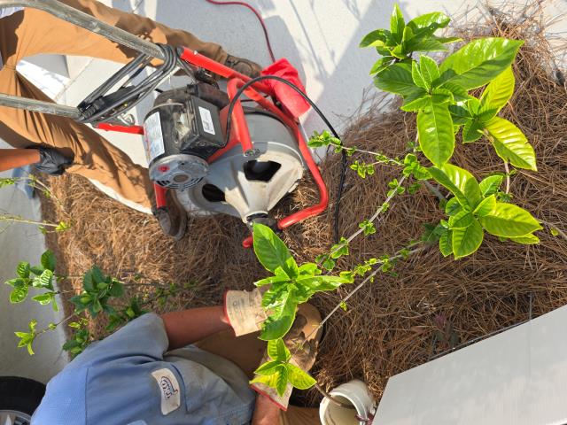 Villa Rica, GA - Responded to customer's home for an emergency sewage backup. The toilet had stopped up and overflowed onto the floor with sewage. We were able to perform a drain cleaning by running the large sewer machine through the sewer cleanout outside of the home instead of going through the toilet access point. Once the blockage was cleared, we performed a camera inspection to ensure the line was clear and to determine the cause of the blockage. We found the builder had installed an improper fitting under the floor for the toilet which is steadily catching paper and solids as it goes through. Home is less than a year old so customer is going to reach out to builder to determine if they will help correct the issue against code. Sewer line is flowing as should at this time. Villa Rica, GA - Responded to customer's home for an emergency sewage backup. The toilet had stopped up and overflowed onto the floor with sewage. We were able to perform a drain cleaning by running the large sewer machine through the sewer cleanout outside of the home instead of going through the toilet access point. Once the blockage was cleared, we performed a camera inspection to ensure the line was clear and to determine the cause of the blockage. We found the builder had installed an improper fitting under the floor for the toilet which is steadily catching paper and solids as it goes through. Home is less than a year old so customer is going to reach out to builder to determine if they will help correct the issue against code. Sewer line is flowing as should at this time.