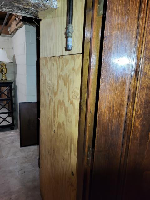 Responded to customers home for a water leak in the ceiling as well as capping a discontinued gas line. After evaluation, we determined water leak in the ceiling is coming from the condensation line in from the ac unit located in the attic. We also disconnected the discontinued the gas stove in basement and capped the gas line for stove. 
