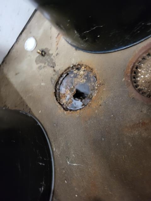 Our customer contacted us for the floor drain in the utility room that had backed up causing standing water on the floor. Once onsite, we determined the utility room drain line was obstructed by a blockage preventing proper flow, which caused the water to back up through the floor drain. We used the drain cleaning machine to clear the blockage from the line. Once the clog was removed , the floor drain began flowing properly again.
 Our customer contacted us for the floor drain in the utility room that had backed up causing standing water on the floor. Once onsite, we determined the utility room drain line was obstructed by a blockage preventing proper flow, which caused the water to back up through the floor drain. We used the drain cleaning machine to clear the blockage from the line. Once the clog was removed , the floor drain began flowing properly again.