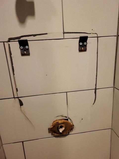 We recently provided customer with a quote to repair the leaking drain line issue. We arrived today to perform this work. We busted concrete to remove PVC from ground for two bathroom sinks. Made repair and tested for leaks. Reinstalled concrete. Removed tile for urinal leak, replaced the urinal drain line to the main stack and tested for leaks.  We recently provided customer with a quote to repair the leaking drain line issue. We arrived today to perform this work. We busted concrete to remove PVC from ground for two bathroom sinks. Made repair and tested for leaks. Reinstalled concrete. Removed tile for urinal leak, replaced the urinal drain line to the main stack and tested for leaks.