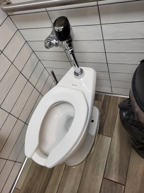 We responded to our customer after they noticed one of their automatic flush valves was not activating properly after use. Upon inspection, we replaced both batteries in both flush valves and tested their operation. One valve began working correctly, while the other showed visible corrosion around the electrical connections. The corrosion is preventing the manual flush from functioning as intended. We informed our customer of the issue and discussed repair or replacement options to restore full functionality.  

