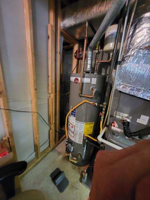 We responded to our customers home after they noticed their hot water was no longer working. Upon inspection, we found that the gas to the neighborhood had been turned off by the gas company, which caused the water heater to shut down. We relit the water heater and it is now operating as it should.
 We responded to our customers home after they noticed their hot water was no longer working. Upon inspection, we found that the gas to the neighborhood had been turned off by the gas company, which caused the water heater to shut down. We relit the water heater and it is now operating as it should.