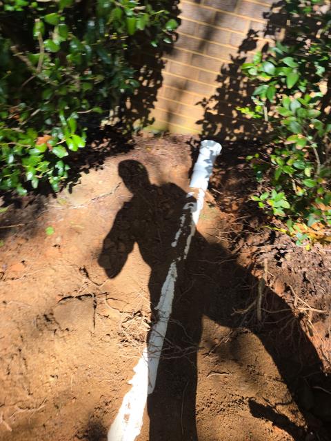 We responded to our customer to complete a sewer line replacement from the house to the county tap. The existing line had been experiencing ongoing backups and slow drainage, indicating a break or heavy blockage in the underground piping. Once on site , we located and exposed the damaged section, we removed the old sewer line and installed new piping to ensure proper flow from the home to county connection. Once the installation was complete, we performed a full water and flow test to confirm the line was clear and leak free.   





