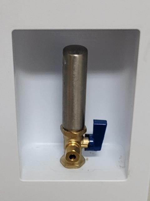 We responded to our customer after they had contacted us due to needing a new ice maker box installed and wanted the kitchen plumbing cut and capped so new cabinets could be installed without obstruction. After evaluation, we determined that the existing plumbing needed to be re-routed and capped to allow the cabinet installation, and a new ice maker outlet box was required to prepare refrigerator connection. We installed a new ice maker box, secured all the new connections, and cut and capped the active kitchen water lines to keep the space clear for the cabinet install. Once the cabinets and countertop are completed, we will return to reconnect the plumbing and test for leak free operation.