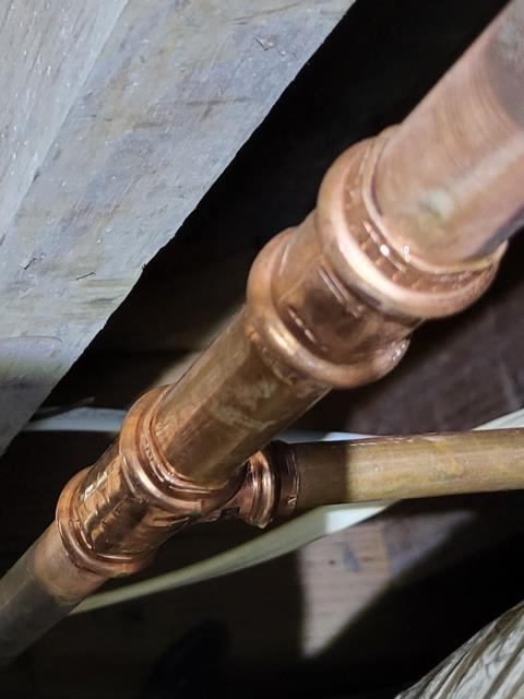 We responded to our customer after they had contacted us due to needing a new ice maker box installed and wanted the kitchen plumbing cut and capped so new cabinets could be installed without obstruction. After evaluation, we determined that the existing plumbing needed to be re-routed and capped to allow the cabinet installation, and a new ice maker outlet box was required to prepare refrigerator connection. We installed a new ice maker box, secured all the new connections, and cut and capped the active kitchen water lines to keep the space clear for the cabinet install. Once the cabinets and countertop are completed, we will return to reconnect the plumbing and test for leak free operation.