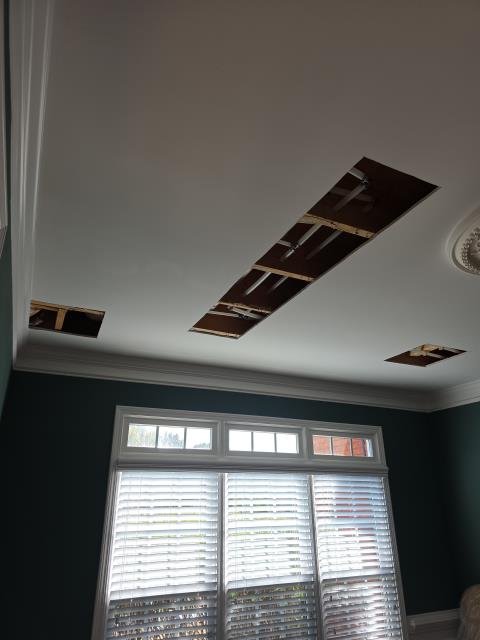 Our team completed a whole-home water line replacement due to aging copper throughout the house. The existing copper lines, with the exception of the recently renovated master shower,  were showing signs of wear and were prone to future leaks. To provide long term solution, we removed all remaining copper water lines in the home and replaced them with new PEX piping, which offers excellent durability and flexibility. As part of the upgrade, we installed a new quarter turn shut off valves, new supply lines, and fresh escutcheons at each fixture for a clean and reliable finish. Once all piping and connections were installed, we restored water to the home and tested the new system for leak free operations.  