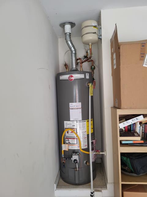 We responded to our customers home after the new 50 gallon gas water heater we recently serviced stopped working again, leaving the home without hot water. Just days earlier, we had replaced a faulty gas control valve, but the unit failed a second time, indicating a deeper issue. After performing a full plumbing inspection, we contacted the manufacturer to report recurring failure. The manufacturer determined the water heater had a manufacturer defect and authorized a full replacement under warranty. We removed the defective unit and installed a brand new 50 gallon gas water heater provided directly by the manufacturer. Once installation was complete, we tested for proper ignition, gas flow, and leak free operation to ensure the system was functioning properly.    