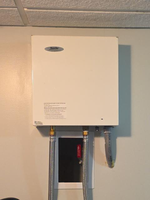 We responded to our customer due to wanting to replace their existing electric tankless with a more efficient Rinnai gas tankless water heater for improved performance. This upgrade required a new gas line installation to properly support the unit. After evaluation, we determined the current plumbing setup was not compatible with a gas system, so we needed to install a new gas line and ensure the venting and connections were suitable for the Rinnai gas tankless water heater. We removed the old electric water heater, installed the new Rinnai gas tankless water heater, and added a correctly sized gas line with proper fittings and shut off valves. Once the install was complete, we tested for proper ignition, gas pressure, and verified leak free operation. 