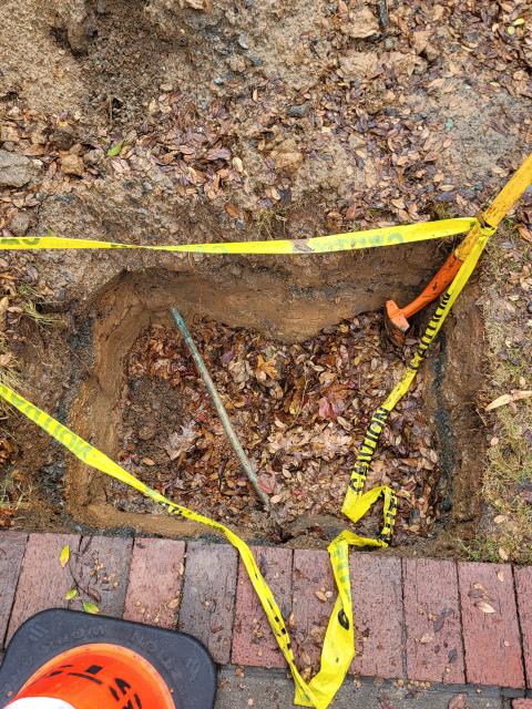 We responded to our customer to our customer to add a new irrigation connection connection to the homes water main to properly supply their lawn sprinkler system. From our main water supply line, we installed a dedicated tie in and added a double check valve backflow preventer to protect the homes drinking water from potential cross contamination. This setup ensures proper water pressure, safe operation, and full code compliant backflow protection for the irrigation system. All the connections were secured, sealed, and supported for future leaks or line stress. Once installation was complete, we thoroughly tested the system for leak free performance and verified correct flow to the irrigation zones. 