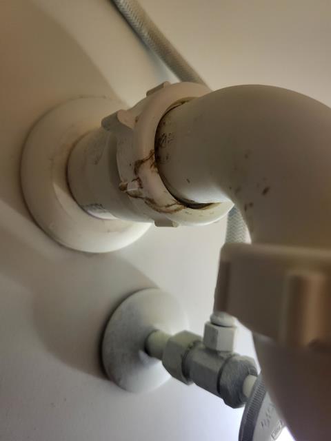 We responded to our customer regarding a leak underneath the sink caused by a loose p-trap connection. Upon arrival, we inspected the drain assembly and slip joint fittings, we identified the source of the leak and properly realigned and tightened the connection. We secured the fittings and ensured the trap was correctly seated to prevent future water leaks and drain backups. Once the repair was completed, we ran water through the drain line to test proper flow. All connections were checked for leak free operation and proper drainage performance. 