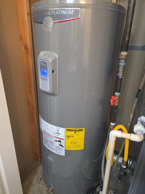 We responded to our customers home to upgrade their water heater system by replacing an 80 gallon electric water heater with a Rinnai tankless water heater. Upon arrival, we disconnected and removed the existing electric unit, we prepared the plumbing and electrical connections to accommodate the new tankless system. The Rinnai tankless water heater was installed to provide on demand hot water, improved energy efficiency, and reduced space usage. We ensured all water lines, venting, and electrical connections were installed to manufacturer specification and local plumbing code. Once installation was complete, we tested the system for proper operation, temperature consistency, and leak free performance.  