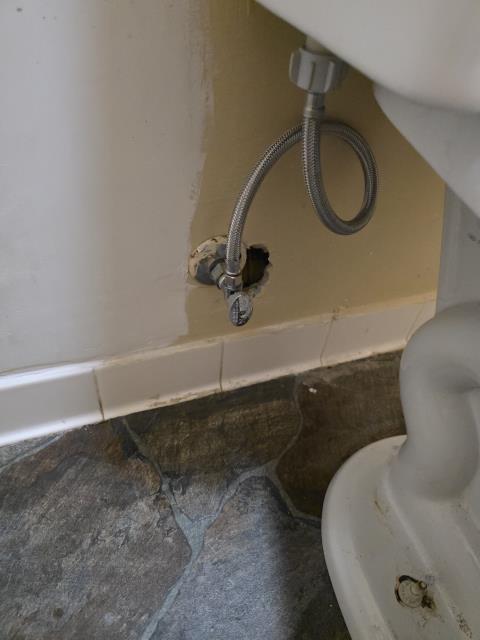 We responded to our customer office to address a main sewer line stoppage and replace two emergency shut off valves at a toilet. Upon arrival, we cleared the main sewer line to restore proper drainage throughout the building. Once the blockage was removed, we verified that all fixtures were draining correctly. We then shut off the water supply and removed two faulty emergency shut off valves that were no longer operating properly. New shut off valves were installed to provide reliable water control to the toilet. After completing the installation, we restored water to the fixture and checked all connections. The sewer line is now flowing properly, and the toilet shutoff valves are functioning correctly and leak free.