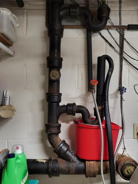 We responded to our customers home due to signs of a main sewer line blockage affecting the plumbing system. Our customer noticed multiple drains backing up and slow drainage throughout the home, which are common indicators of a mainline issue. Upon arrival, we performed a plumbing inspection and determined the blockage was located near the septic tank connection. Because there are no cleanouts on the sewer line, proper access to clear the blockage was limited. Based on the location of the obstruction, we determined the issue nis most likely related to the septic system rather than interior plumbing. We reviewed this with our customer and recommended they contact a licensed septic company to properly address and resolve the blockage.  