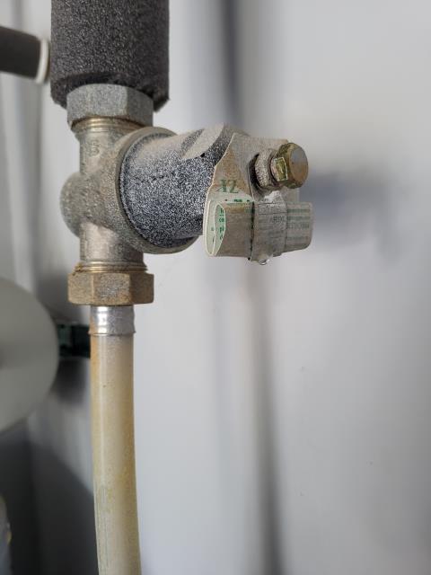 We responded to our customer to replace their existing water heater due to age and reduced performance. Upon arrival, we replaced the existing water heater with a new Rheem ProPlus 50 gallon gas water heater to provide reliable hot water and improved energy efficiency. All gas and water connections were made to code and secured for safe operation. In addition, we installed a 3/4 inch pressure reducing valve (PRV) on the main water line where it enters the home to help regulate high water pressure. This protects the plumbing system, fixtures, and appliances from potential damage caused by excessive pressure. Once the installation was complete, we tested the for leak free operation and proper function. 