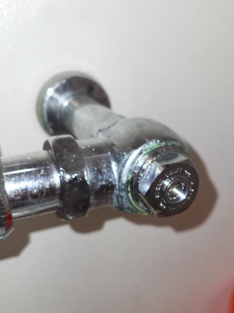 We responded to our customers daycare after they reported the toilet was having difficulty flushing and would continue running, causing it to get stuck in a flush cycle. Upon inspection, we found the existing Sloan shut off valve was leaking and no longer regulating water flow properly. To complete the repair, we had to shut off the main water supply to the building and drain the system. We then removed the faulty shut off valve and installed a new Sloan shut off valve to restore proper control of the water  line. Once the replacement was complete, we turned the water back on and checked all connections for leaks. We tested the toilet multiple times to ensure proper flushing and shut off. The toilet is now operating correctly and leak free.